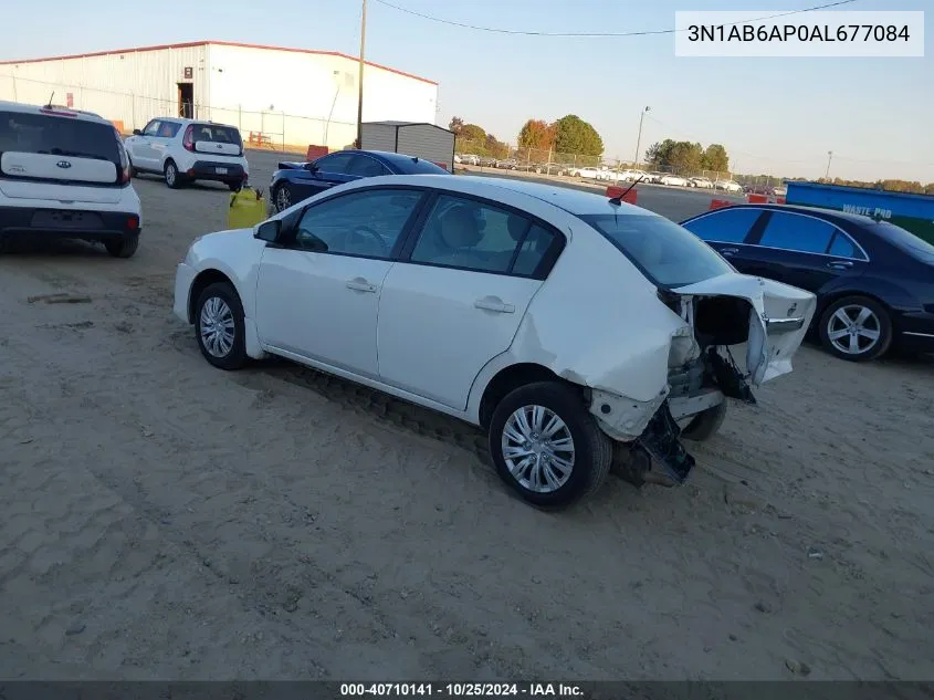 2010 Nissan Sentra 2.0 VIN: 3N1AB6AP0AL677084 Lot: 40710141