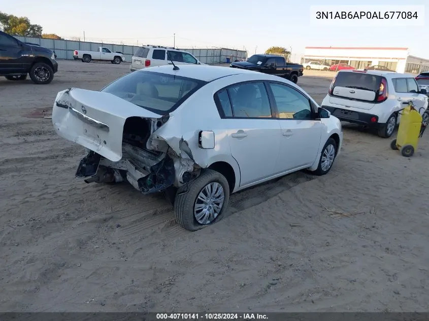 2010 Nissan Sentra 2.0 VIN: 3N1AB6AP0AL677084 Lot: 40710141