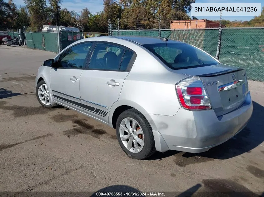 2010 Nissan Sentra 2.0Sl VIN: 3N1AB6AP4AL641236 Lot: 40753553