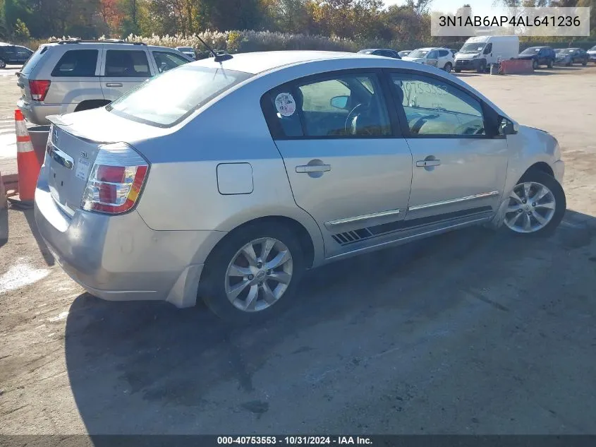 2010 Nissan Sentra 2.0Sl VIN: 3N1AB6AP4AL641236 Lot: 40753553