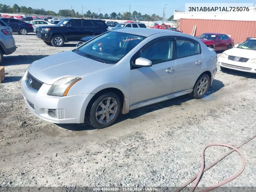 3N1AB6AP1AL725076 2010 Nissan Sentra 2.0Sr