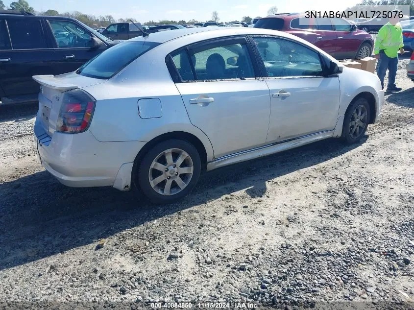 3N1AB6AP1AL725076 2010 Nissan Sentra 2.0Sr