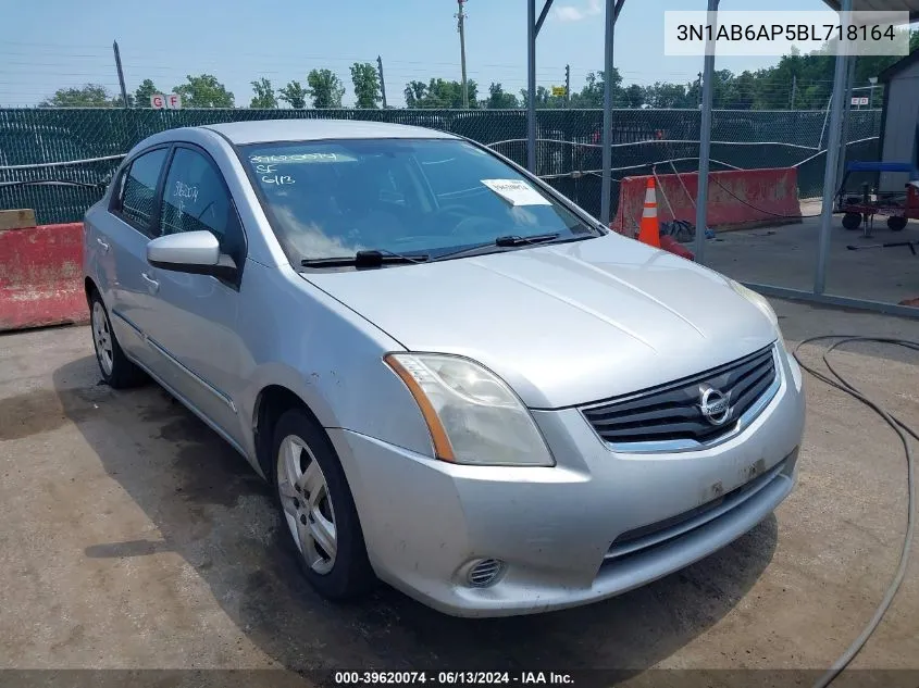 3N1AB6AP5BL718164 2011 Nissan Sentra 2.0S