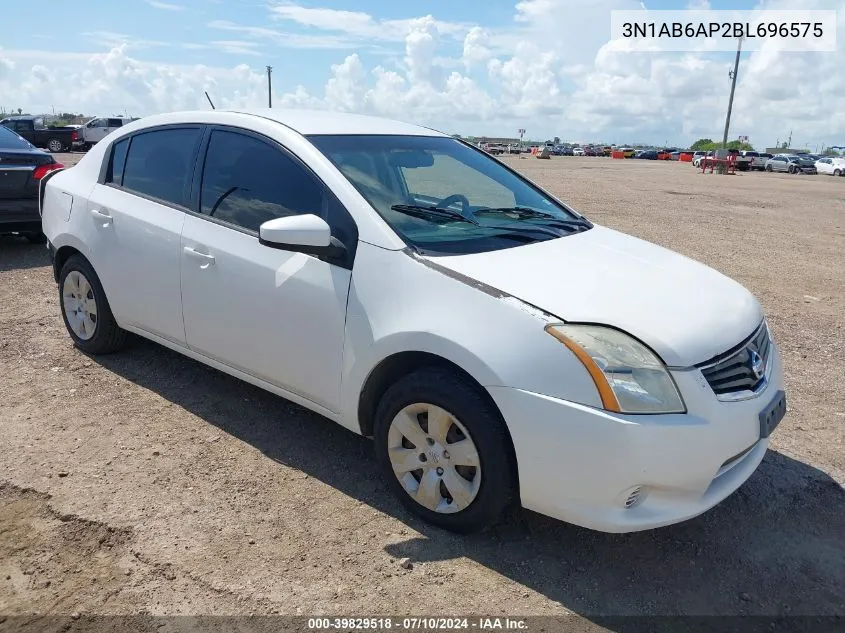 3N1AB6AP2BL696575 2011 Nissan Sentra 2.0