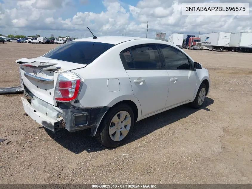 3N1AB6AP2BL696575 2011 Nissan Sentra 2.0