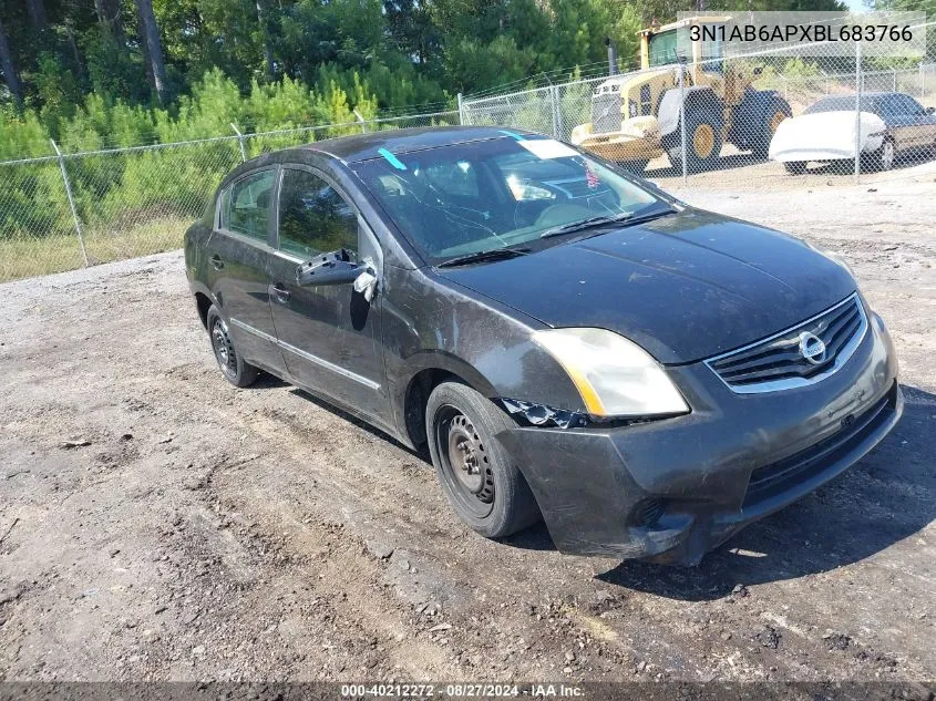 2011 Nissan Sentra 2.0S VIN: 3N1AB6APXBL683766 Lot: 40212272