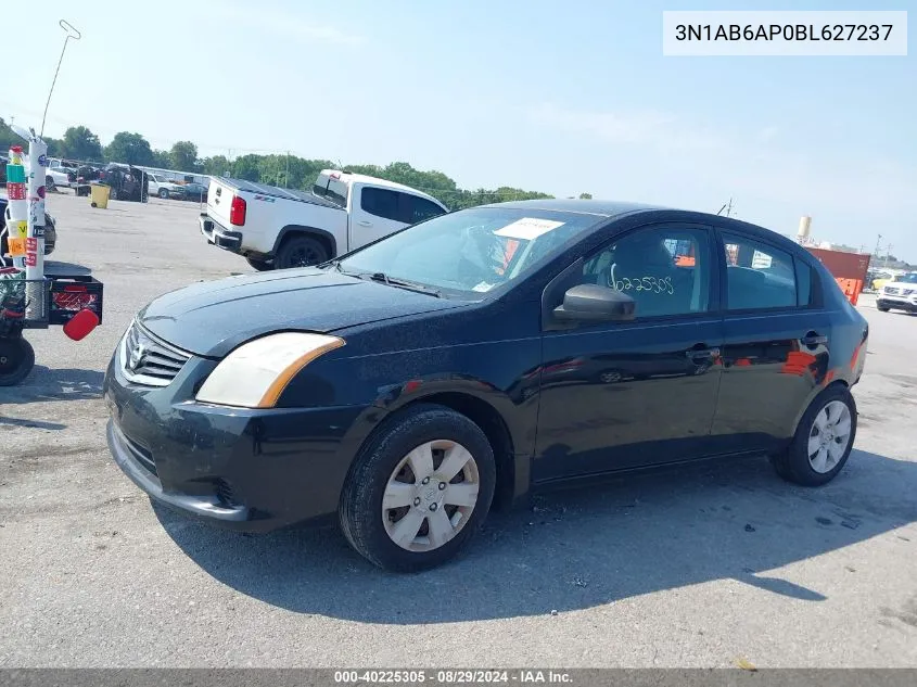 3N1AB6AP0BL627237 2011 Nissan Sentra 2.0