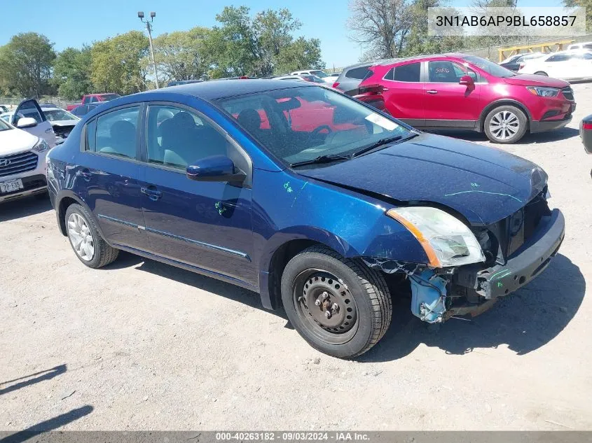 3N1AB6AP9BL658857 2011 Nissan Sentra 2.0S