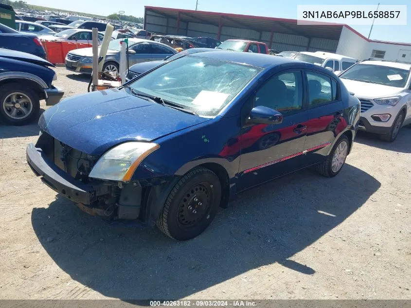 3N1AB6AP9BL658857 2011 Nissan Sentra 2.0S