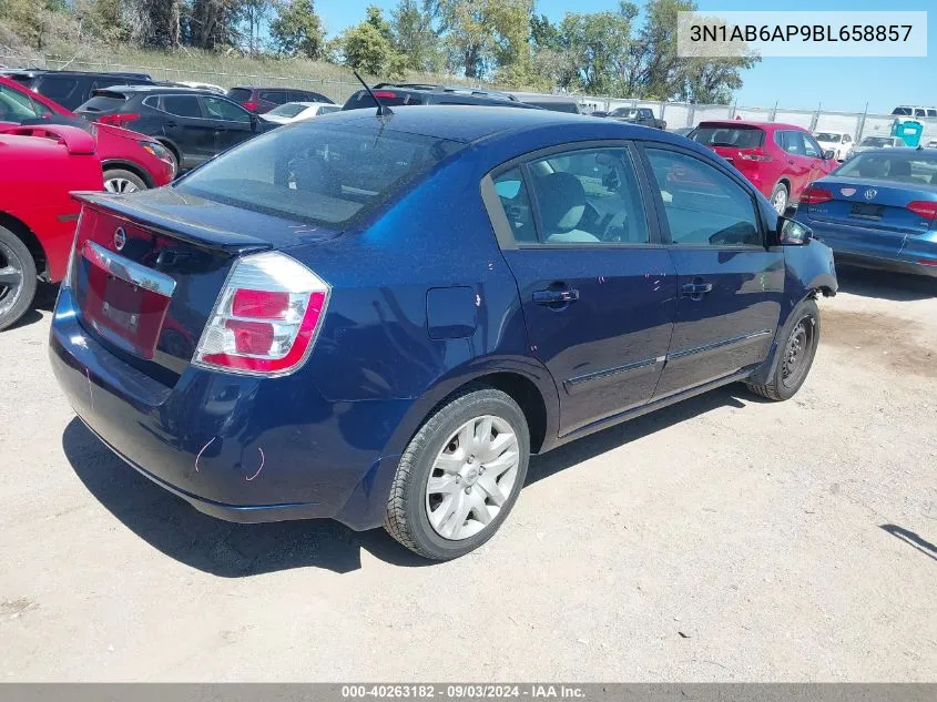 3N1AB6AP9BL658857 2011 Nissan Sentra 2.0S