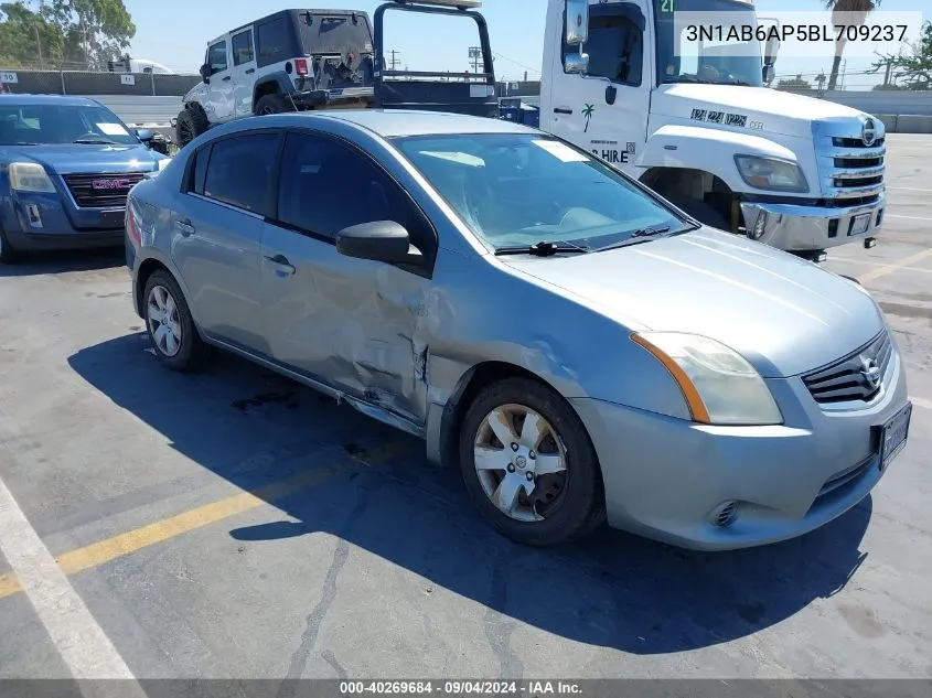 3N1AB6AP5BL709237 2011 Nissan Sentra 2.0