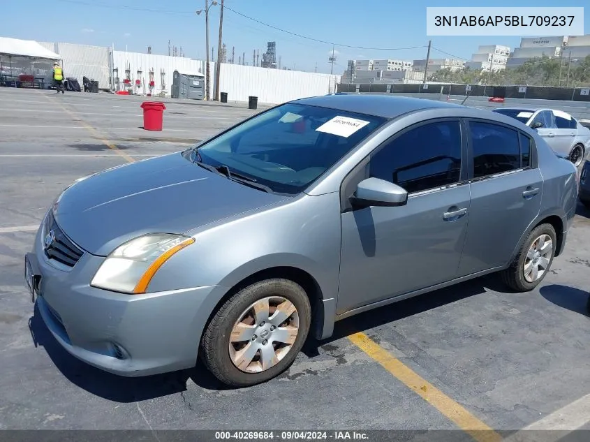 3N1AB6AP5BL709237 2011 Nissan Sentra 2.0