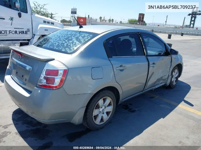 2011 Nissan Sentra 2.0 VIN: 3N1AB6AP5BL709237 Lot: 40269684