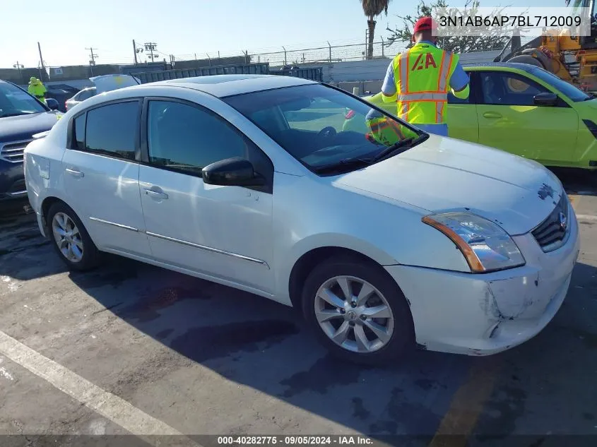 3N1AB6AP7BL712009 2011 Nissan Sentra 2.0Sl