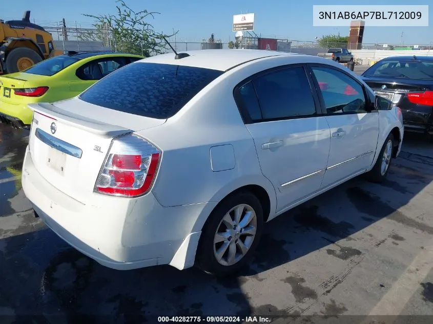 3N1AB6AP7BL712009 2011 Nissan Sentra 2.0Sl