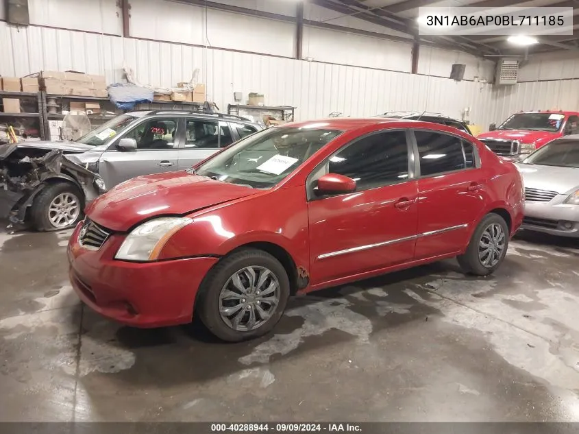 3N1AB6AP0BL711185 2011 Nissan Sentra 2.0S