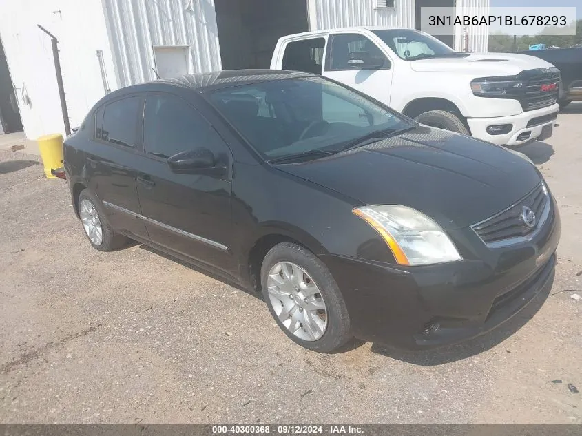 2011 Nissan Sentra 2.0S VIN: 3N1AB6AP1BL678293 Lot: 40300368