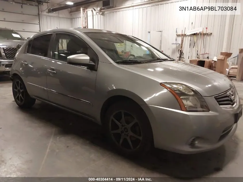 2011 Nissan Sentra 2.0S VIN: 3N1AB6AP9BL703084 Lot: 40304414