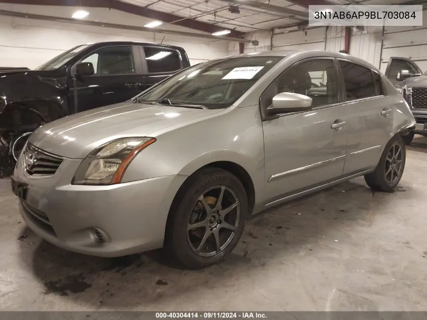 2011 Nissan Sentra 2.0S VIN: 3N1AB6AP9BL703084 Lot: 40304414