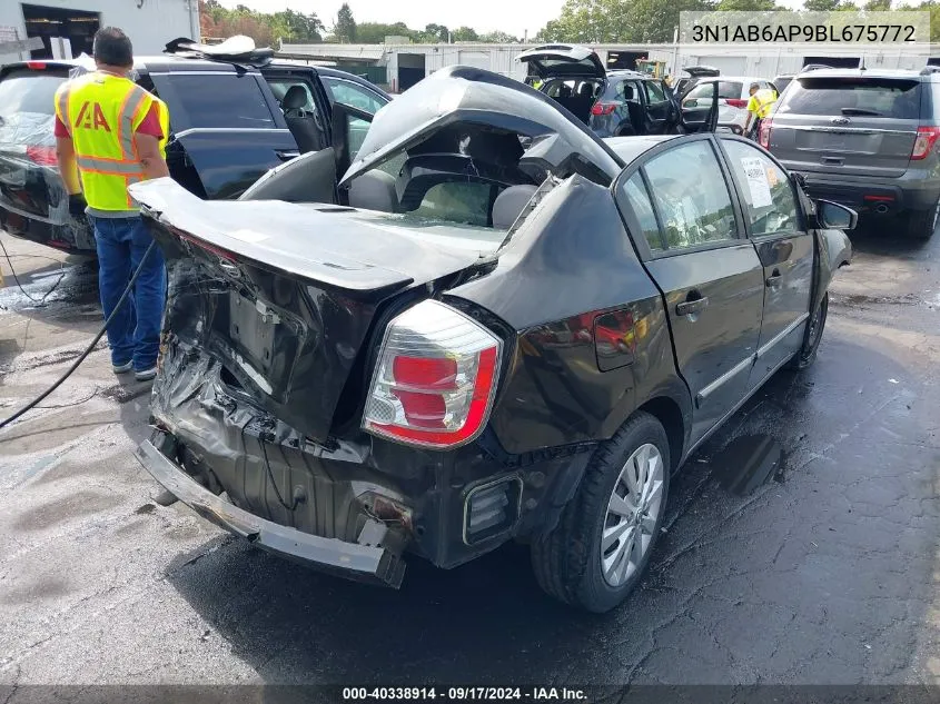 3N1AB6AP9BL675772 2011 Nissan Sentra 2.0S