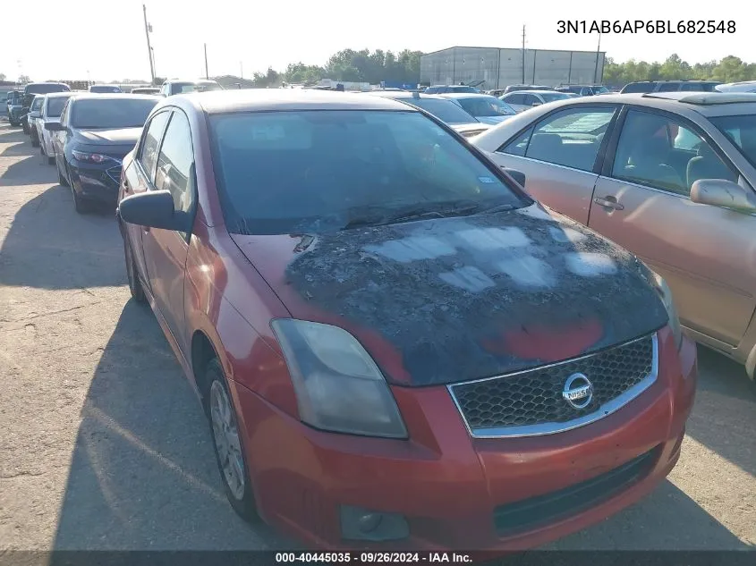 3N1AB6AP6BL682548 2011 Nissan Sentra 2.0Sr