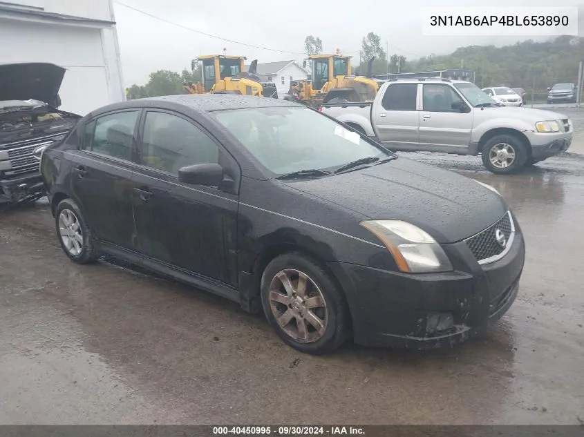 3N1AB6AP4BL653890 2011 Nissan Sentra Se