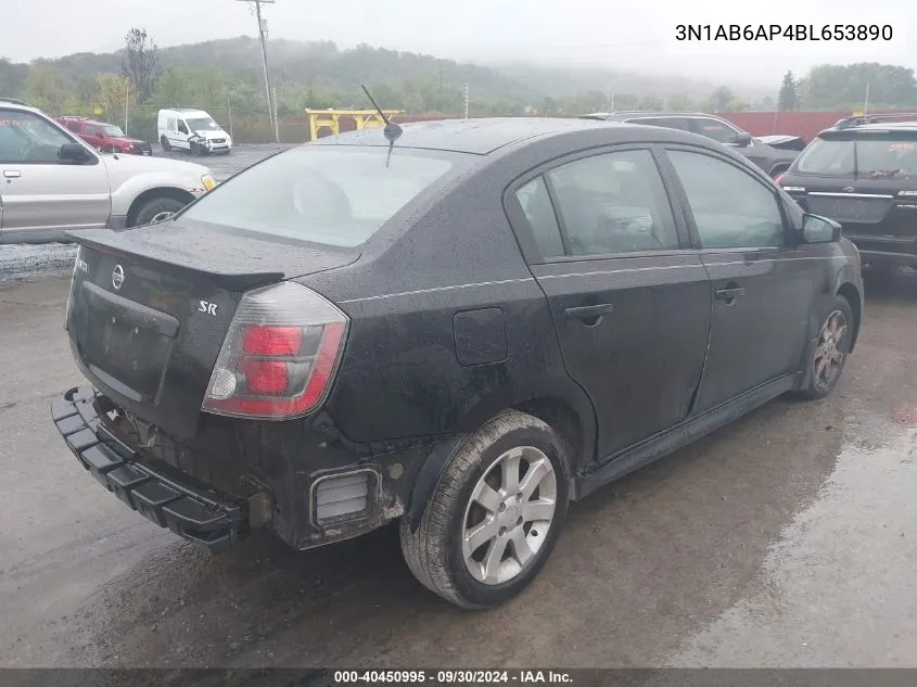 3N1AB6AP4BL653890 2011 Nissan Sentra Se