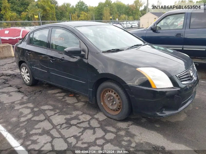 3N1AB6AP6BL653504 2011 Nissan Sentra 2.0