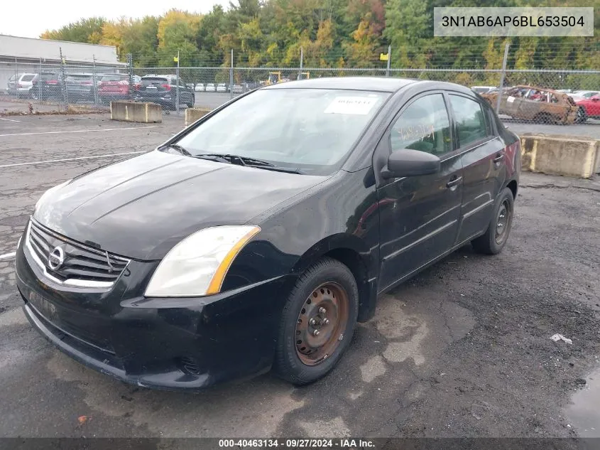 3N1AB6AP6BL653504 2011 Nissan Sentra 2.0