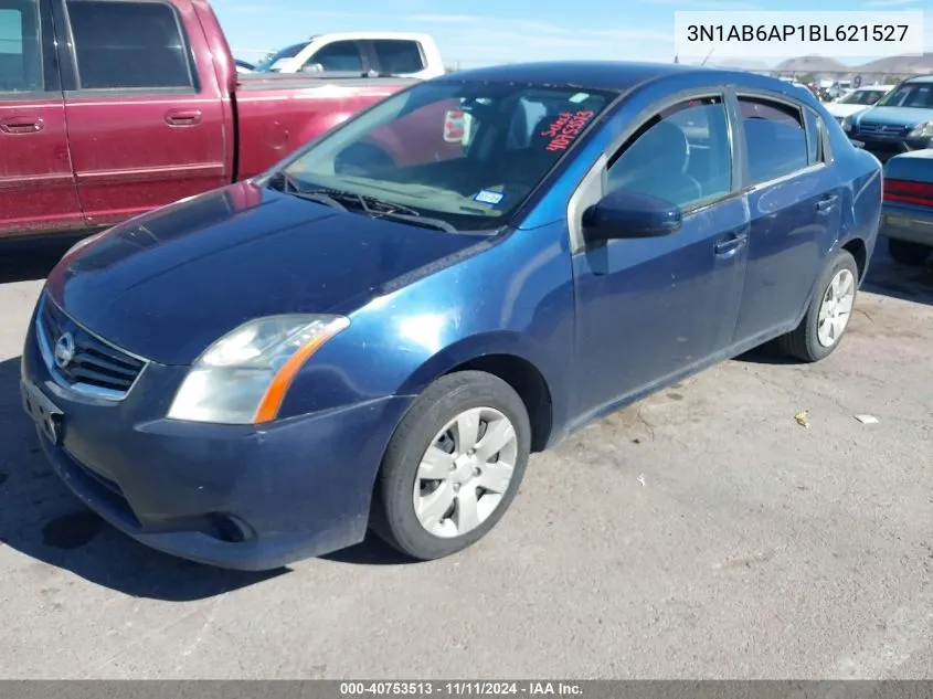 2011 Nissan Sentra 2.0 VIN: 3N1AB6AP1BL621527 Lot: 40753513