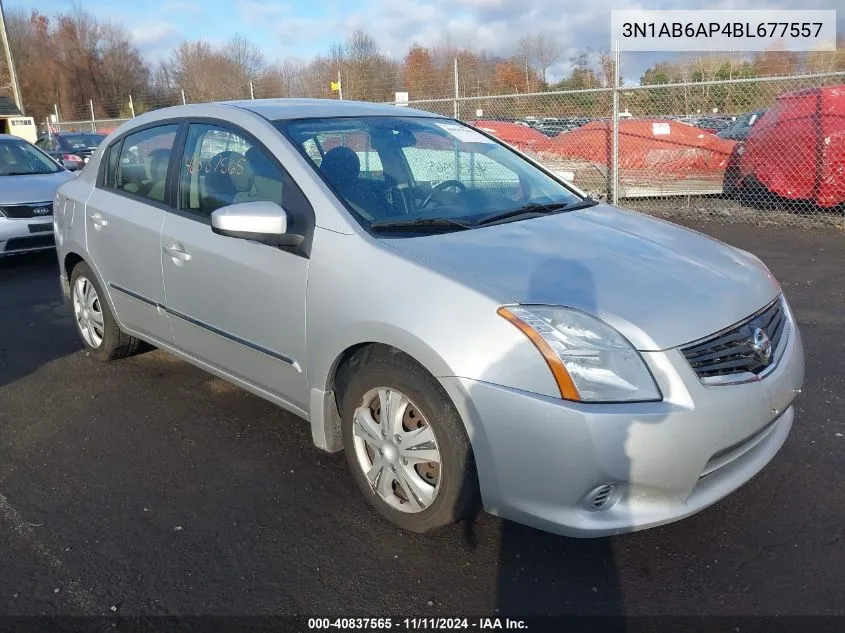 2011 Nissan Sentra 2.0S VIN: 3N1AB6AP4BL677557 Lot: 40837565