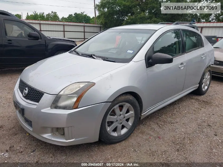 2012 Nissan Sentra 2.0 Sr VIN: 3N1AB6AP0CL677069 Lot: 39454057