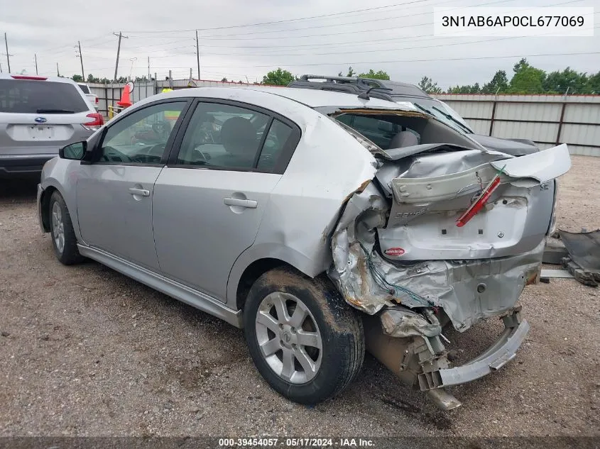 2012 Nissan Sentra 2.0 Sr VIN: 3N1AB6AP0CL677069 Lot: 39454057