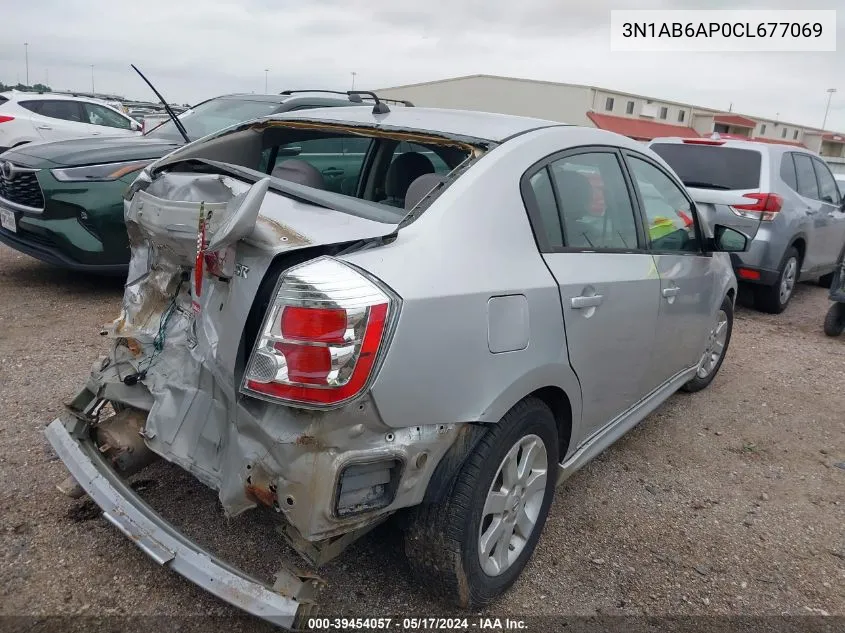 2012 Nissan Sentra 2.0 Sr VIN: 3N1AB6AP0CL677069 Lot: 39454057