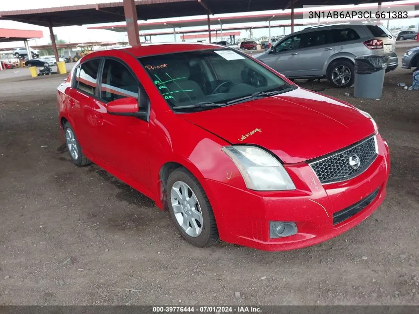 3N1AB6AP3CL661383 2012 Nissan Sentra 2.0 Sr