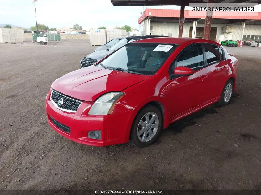 2012 Nissan Sentra 2.0 Sr VIN: 3N1AB6AP3CL661383 Lot: 39776444