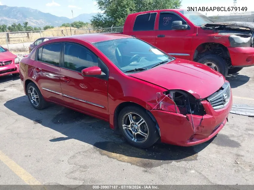 3N1AB6AP8CL679149 2012 Nissan Sentra 2.0 S