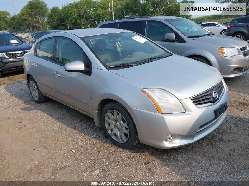 2012 Nissan Sentra 2.0 S VIN: 3N1AB6AP4CL658525 Lot: 39912430