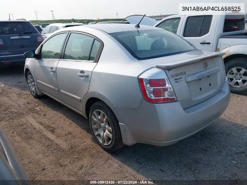 2012 Nissan Sentra 2.0 S VIN: 3N1AB6AP4CL658525 Lot: 39912430