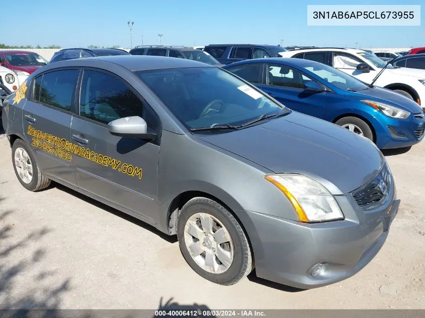 3N1AB6AP5CL673955 2012 Nissan Sentra 2.0