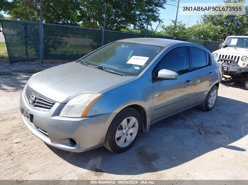 3N1AB6AP5CL673955 2012 Nissan Sentra 2.0