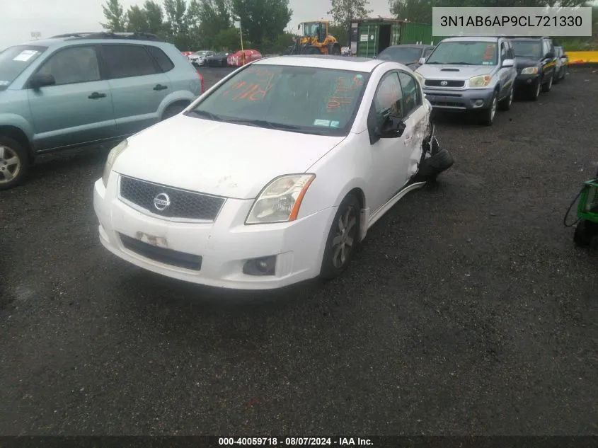 3N1AB6AP9CL721330 2012 Nissan Sentra 2.0 Sr