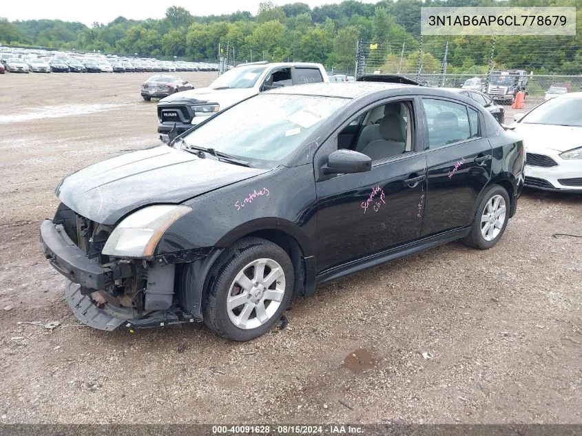 3N1AB6AP6CL778679 2012 Nissan Sentra 2.0 Sr