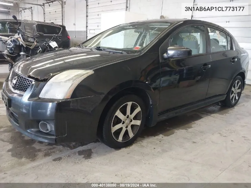 3N1AB6AP1CL773177 2012 Nissan Sentra 2.0 Sr