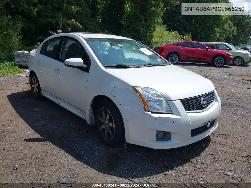 3N1AB6AP9CL666250 2012 Nissan Sentra 2.0 Sr