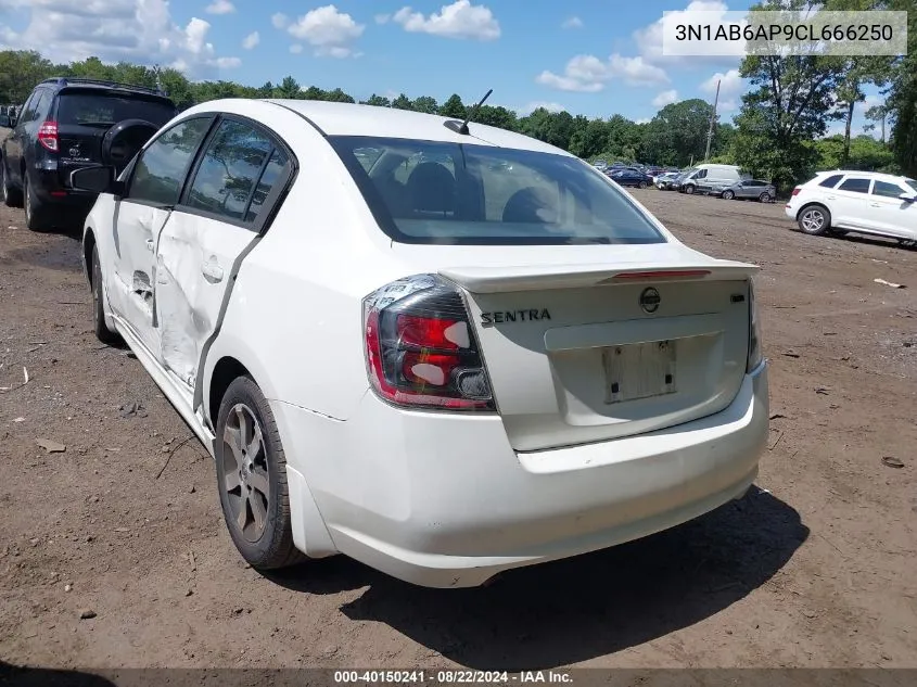 3N1AB6AP9CL666250 2012 Nissan Sentra 2.0 Sr