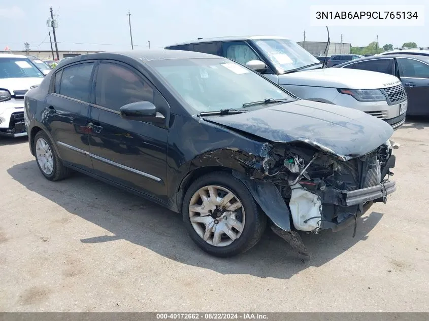 2012 Nissan Sentra 2.0/2.0S/Sr/2.0Sl VIN: 3N1AB6AP9CL765134 Lot: 40172662