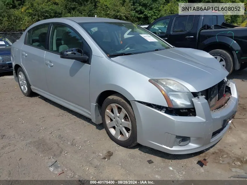 3N1AB6AP1CL608052 2012 Nissan Sentra 2.0 Sr