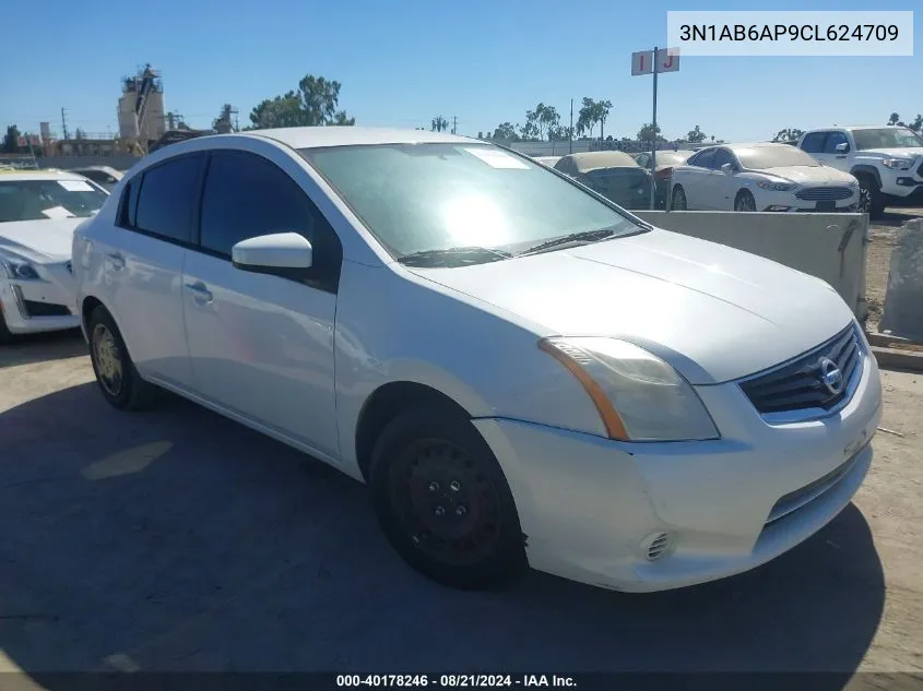 2012 Nissan Sentra 2.0 VIN: 3N1AB6AP9CL624709 Lot: 40178246