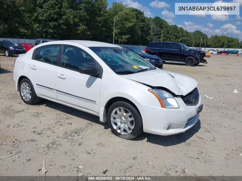 2012 Nissan Sentra 2.0 S VIN: 3N1AB6AP3CL679897 Lot: 40205352